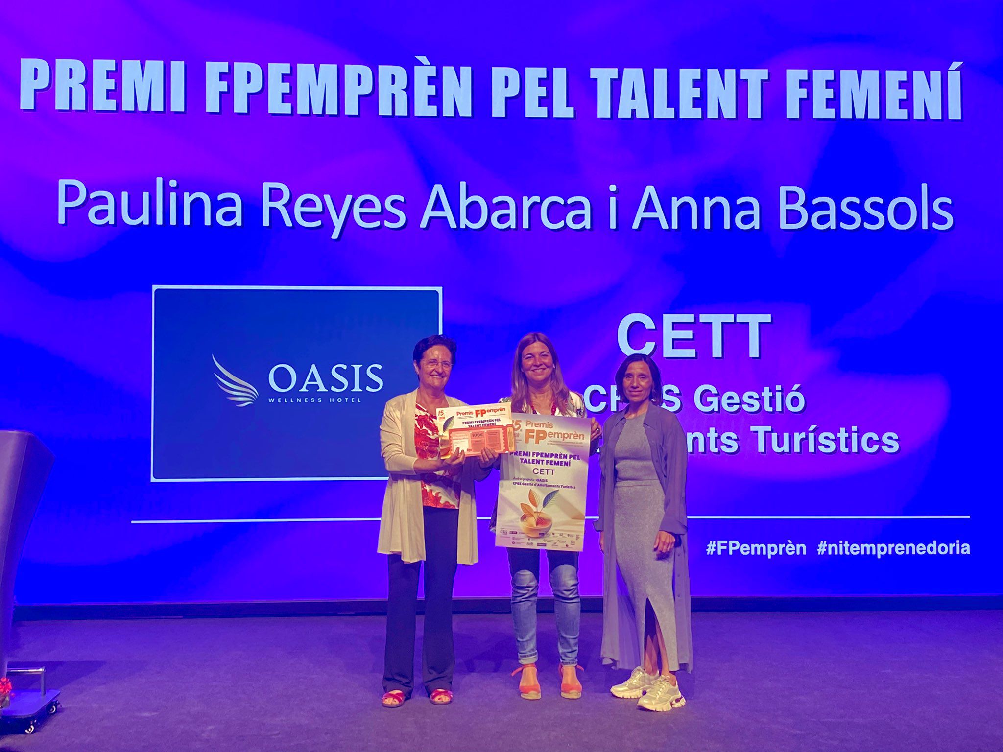 Photography from: El CETT destaca en los Premios FPemprèn por su innovación | CETT